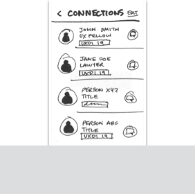 Link to Batch Tag Contacts Paper Prototype User Flow